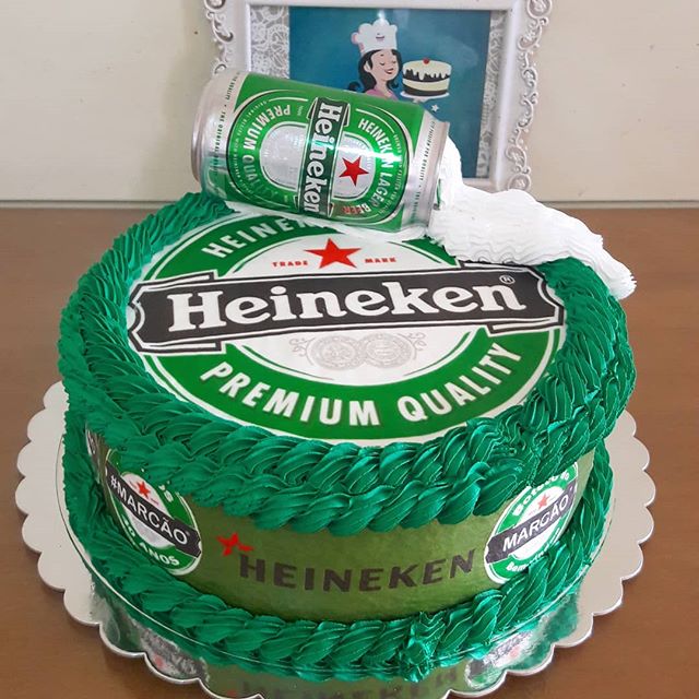 Bolo da Heineken: 60 modelos e dicas especiais para você