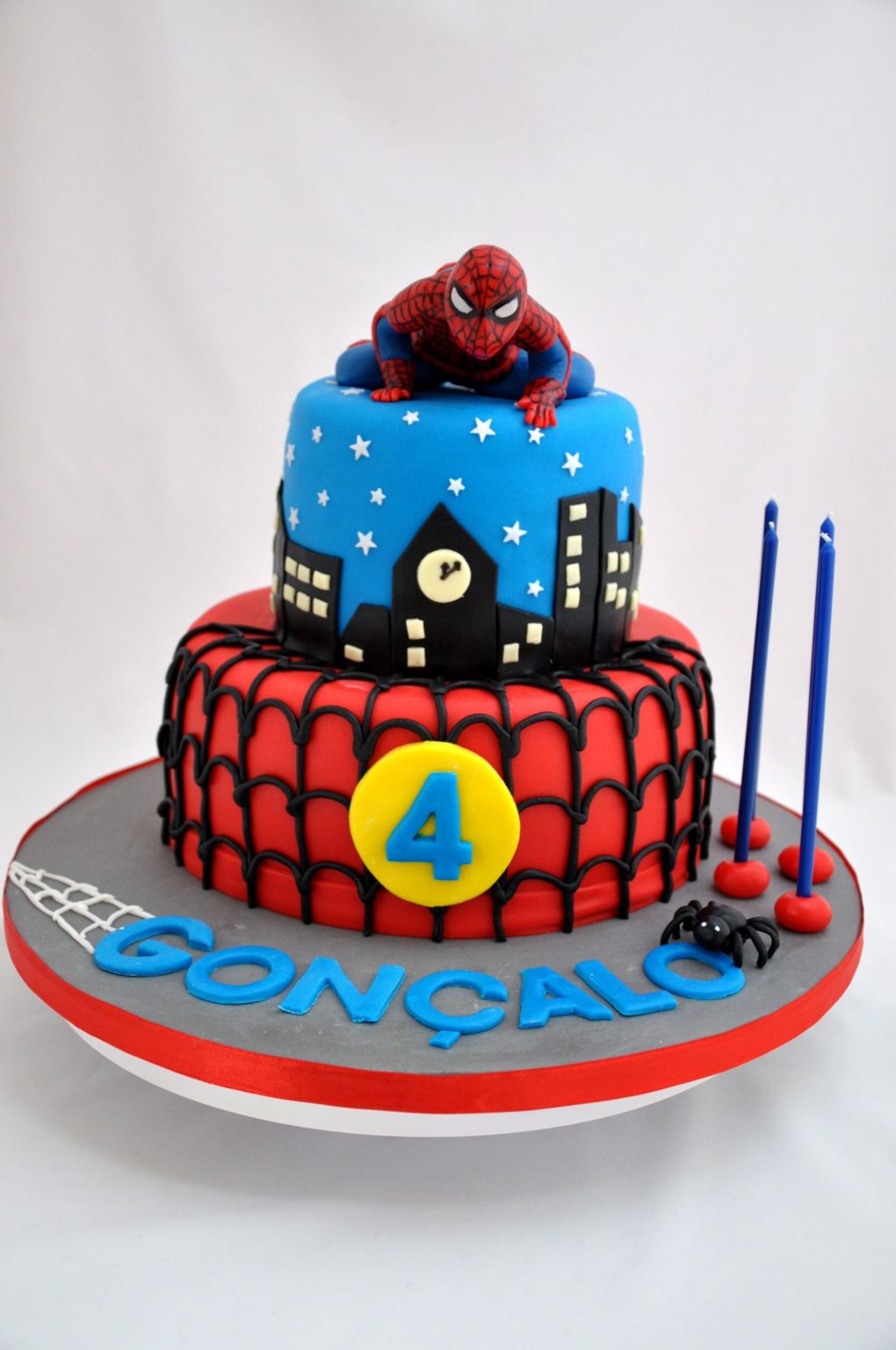 Bolo do HomemAranha 105 ideias maravilhosas para a sua festa