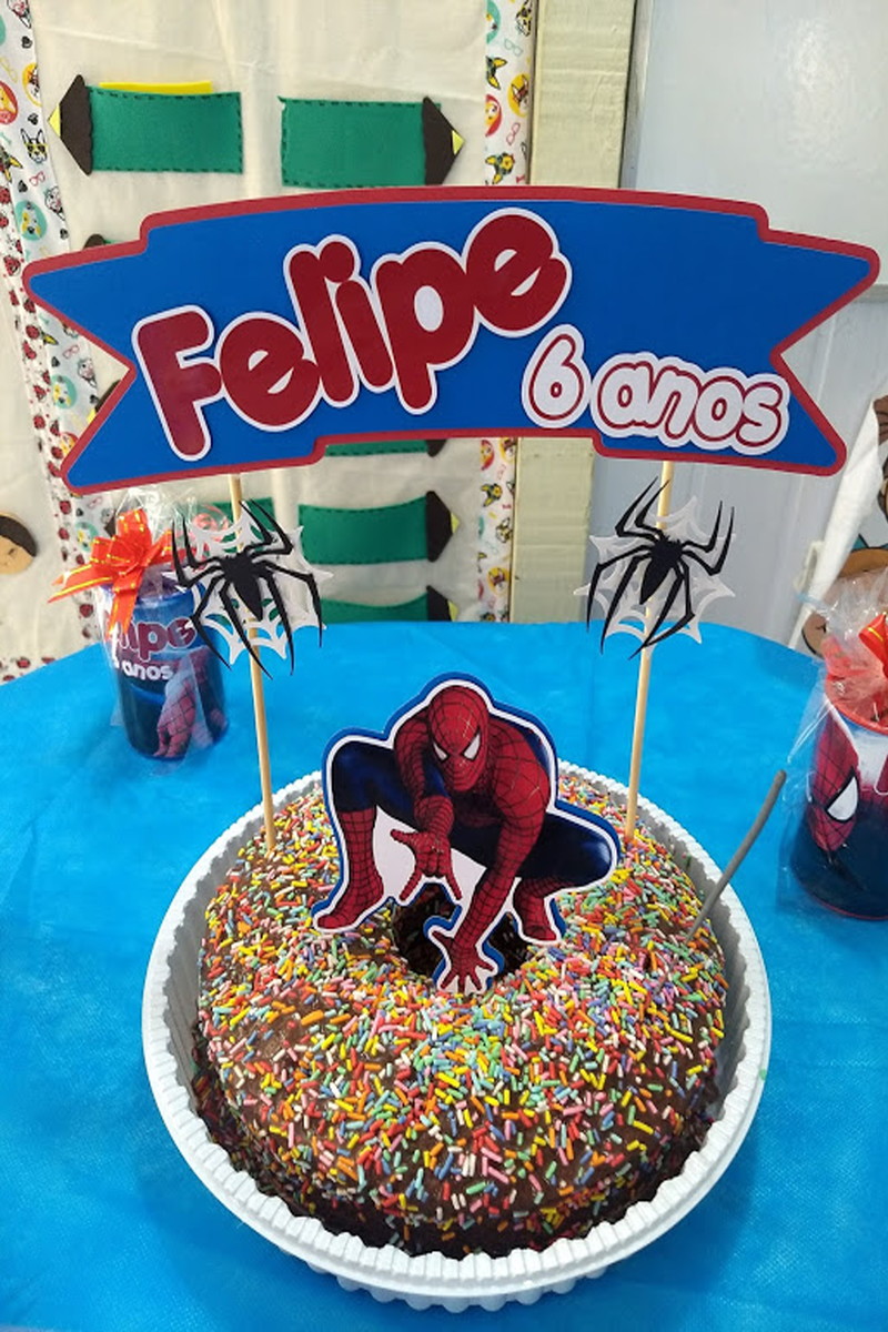 Bolo Decorado - Homem Aranha, soartesolange.com .. Contato:…