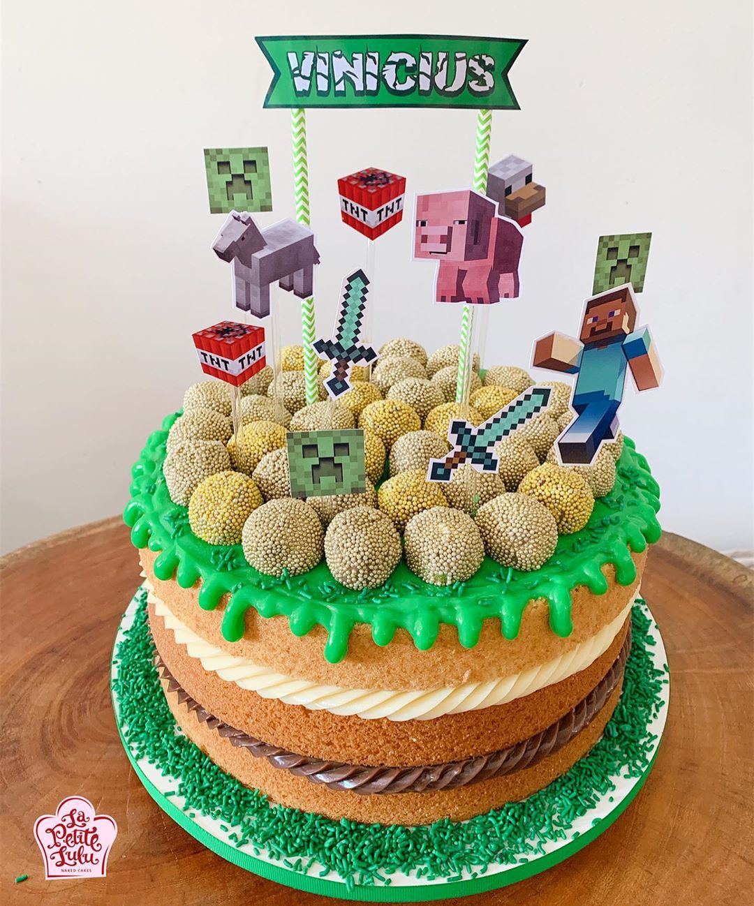 Bolo do Minecraft, Como Fazer Bolo de Aniversário do Minecraft