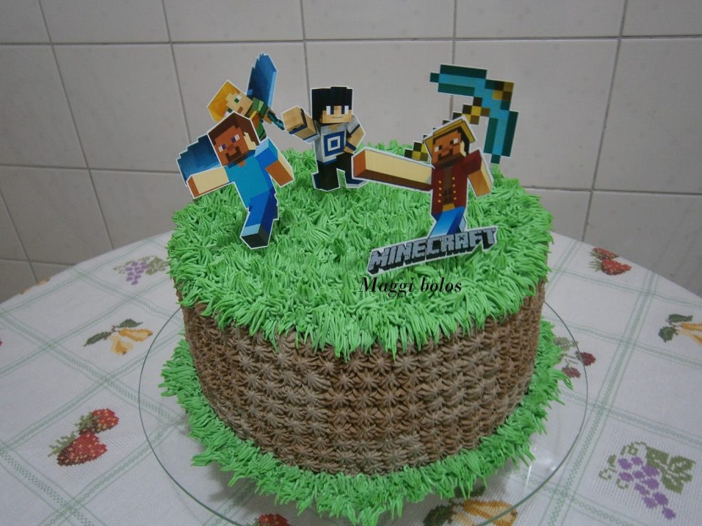 Bolo minecraft chantilly