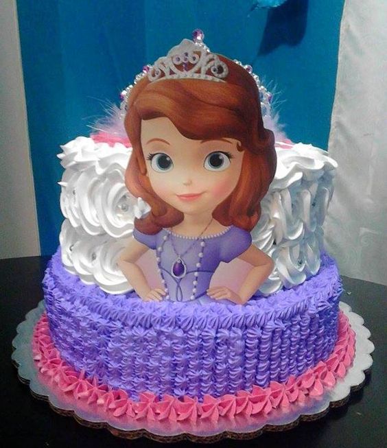 bolo princesa sofia chantilly