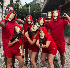 Fantasia La Casa de Papel feminina