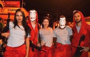 Fantasia La Casa de Papel feminina