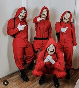 Fantasia La Casa de Papel masculina