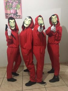 Fantasia La Casa de Papel masculina