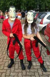 Fantasia La Casa de Papel feminina