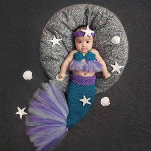 Fantasia de sereia infantil