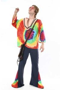 Fantasia hippie masculina