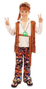 Fantasia hippie masculina