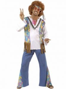 Fantasia hippie masculina