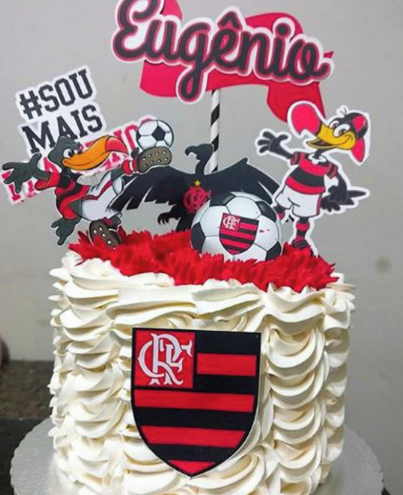 bolo do flamengo de anivesario