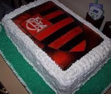 bolo do flamengo chantilly