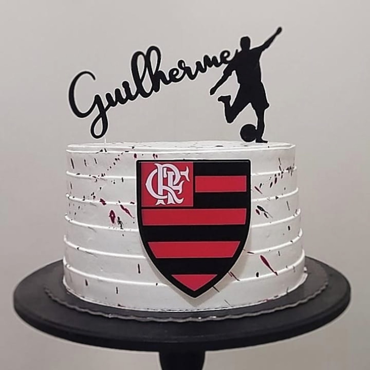 bolo do flamengo redondo masculino