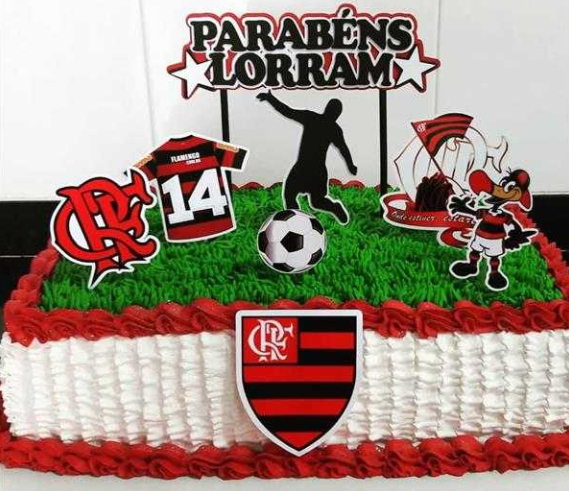 bolo do flamengo quadrado