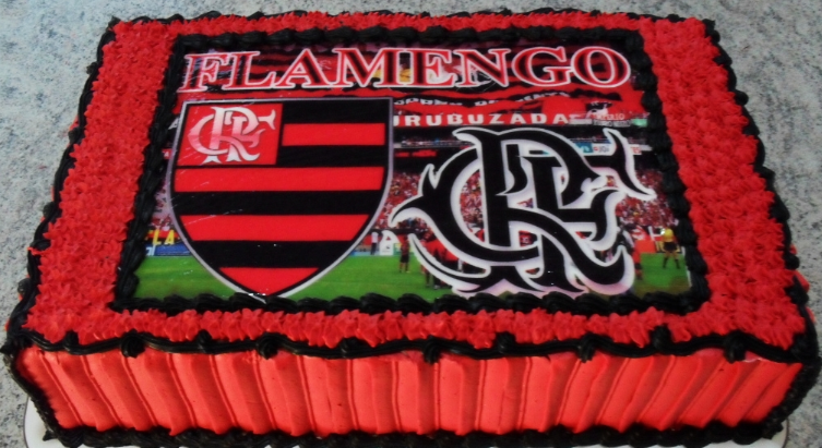 bolo do flamengo quadrado