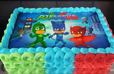 bolo pj masks chantilly