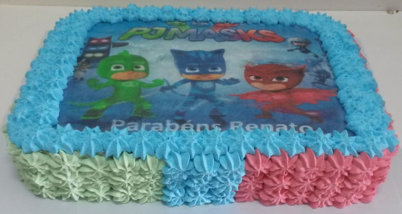 bolo pj masks chantilly