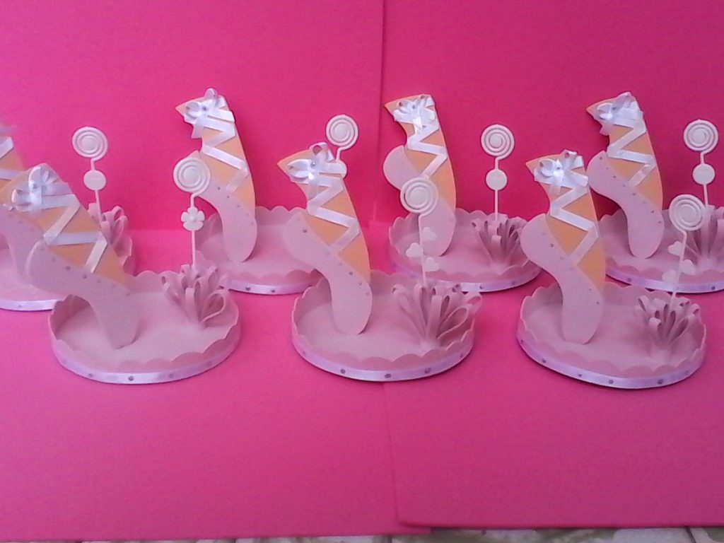 lembrancinhas de mesa bailarina