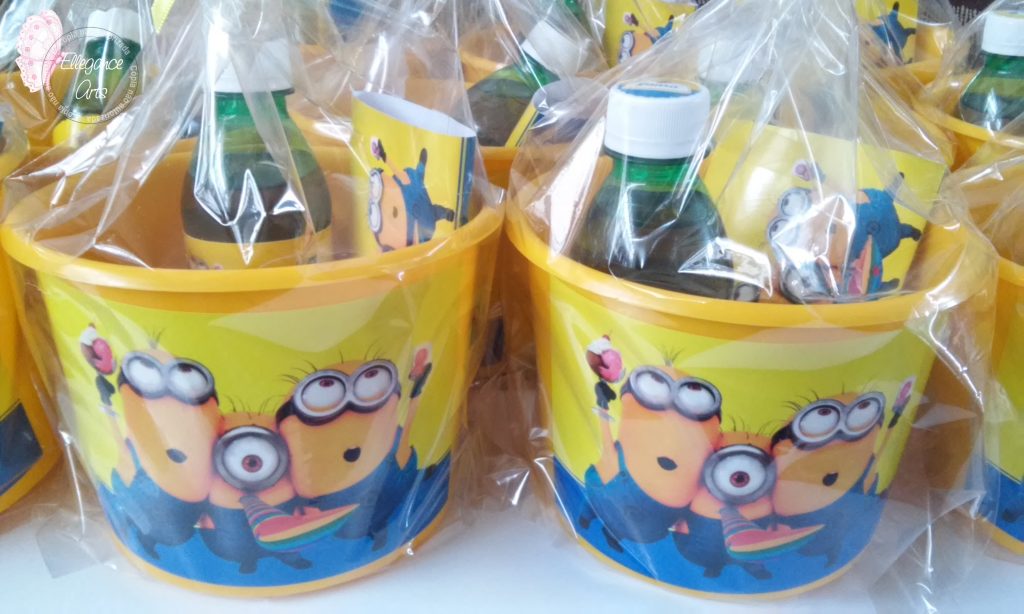 Lembrancinhas dos minions de aniversário