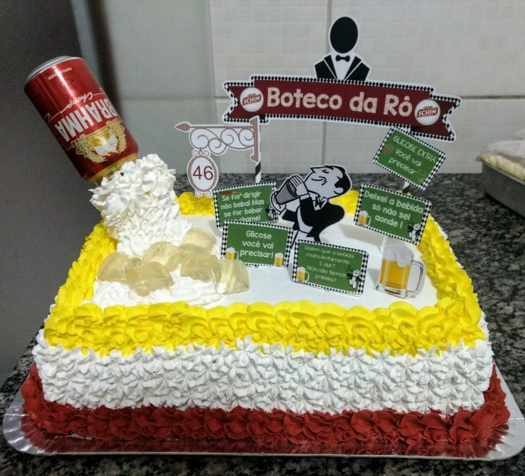 bolo boteco chantilly