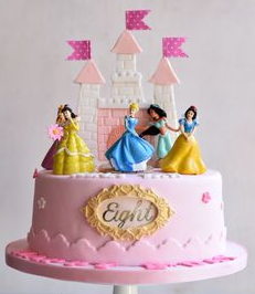 bolo princesas disney