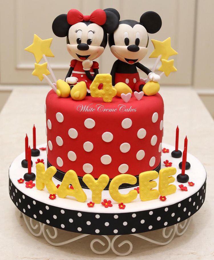 bolo mickey e minnie