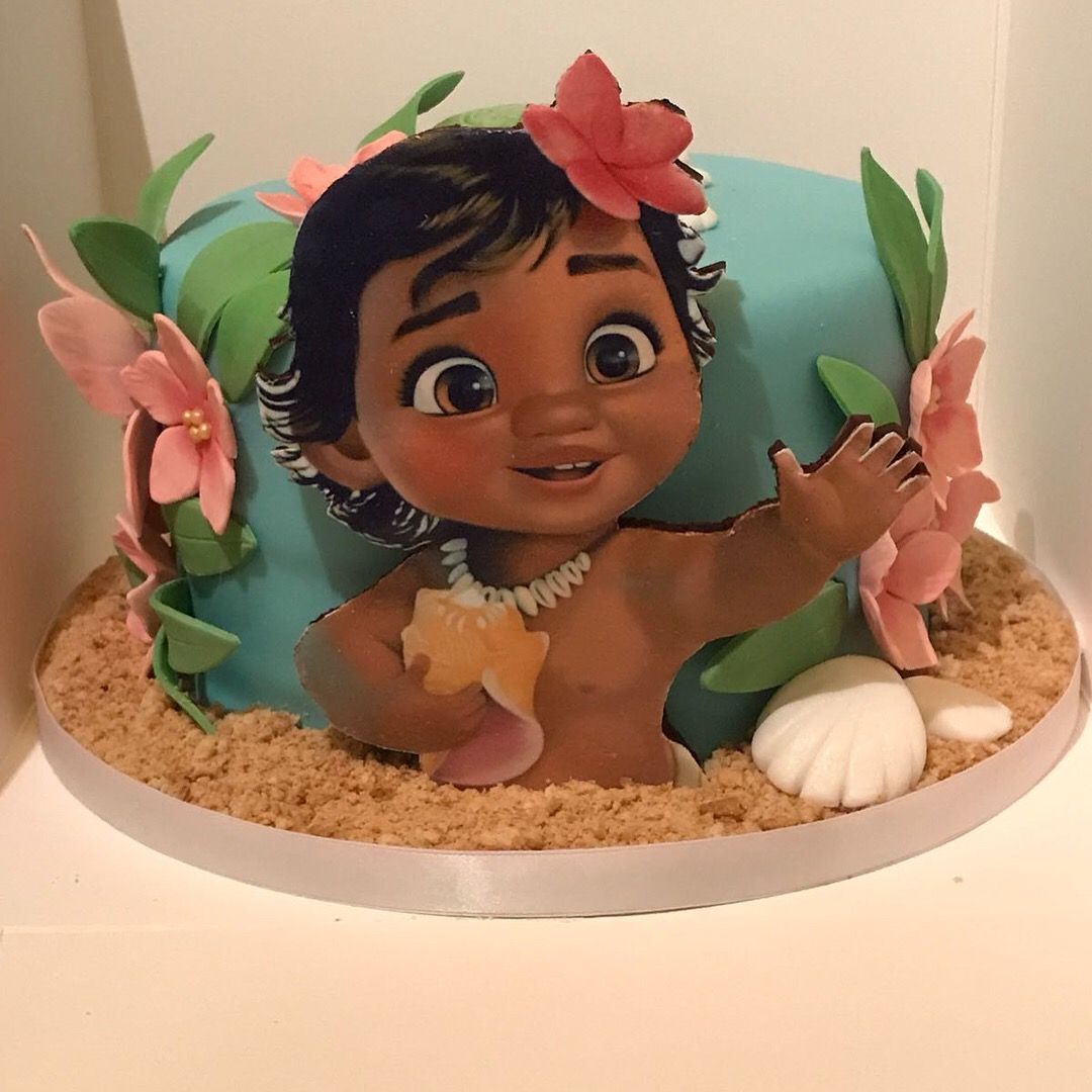 bolo moana baby