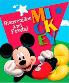 Convite de aniversário do mickey