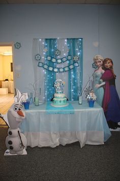 festa frozen simples