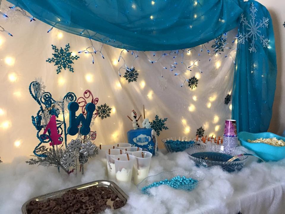 festa frozen simples