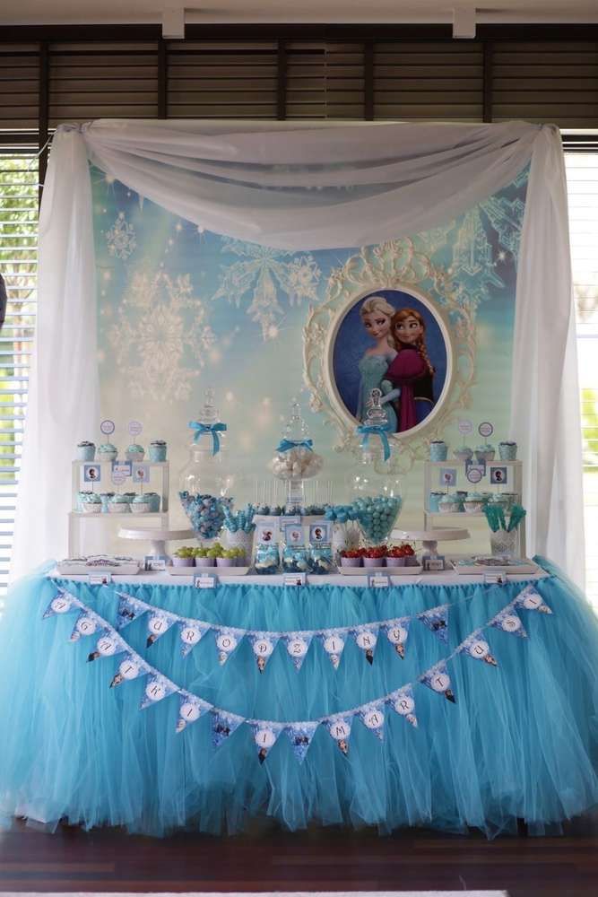 festa frozen simples