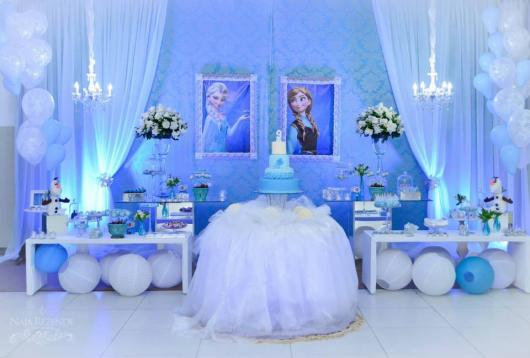 festa frozen luxo