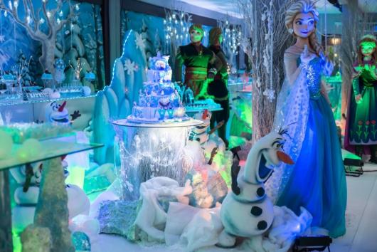 festa frozen luxo