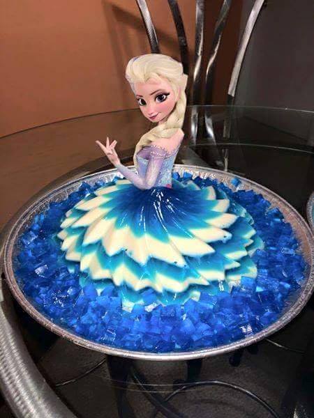 doces para festa frozen