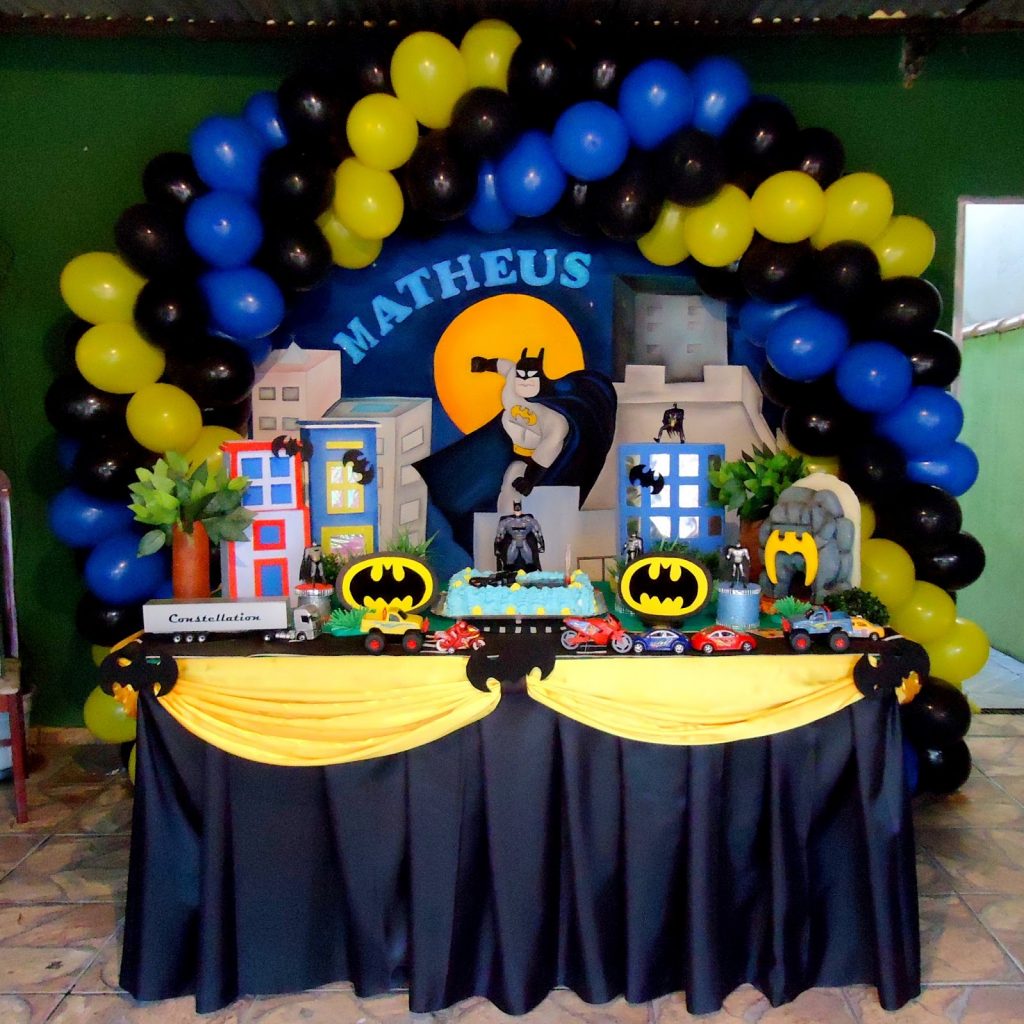 festa infantil do batman