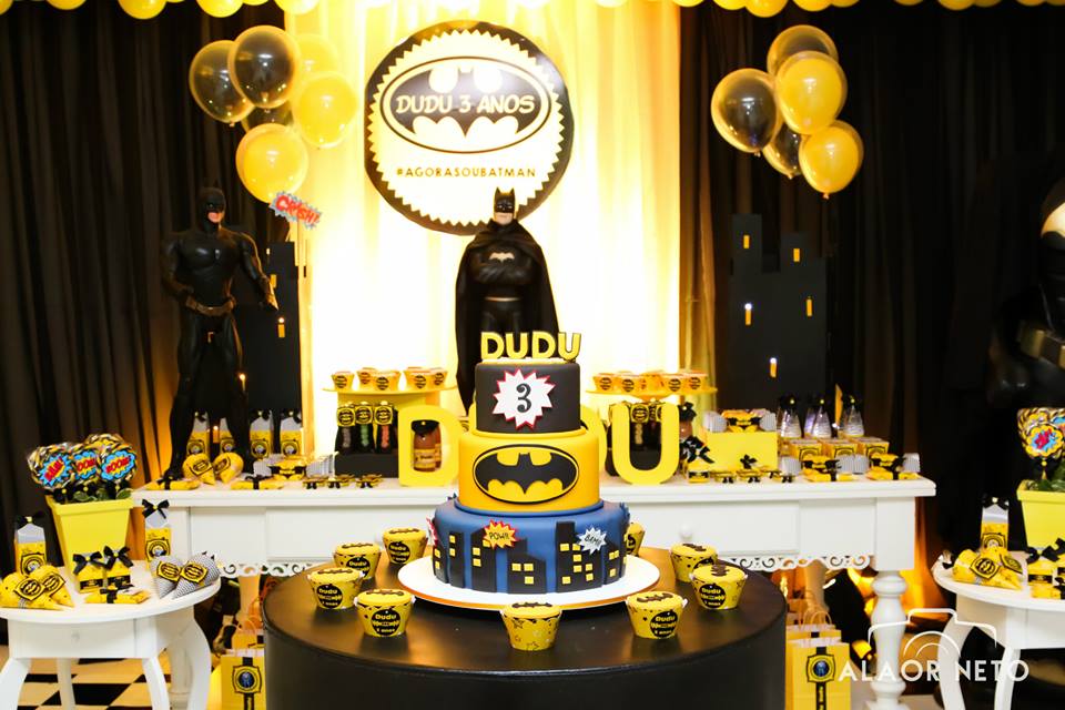 festa infantil do batman