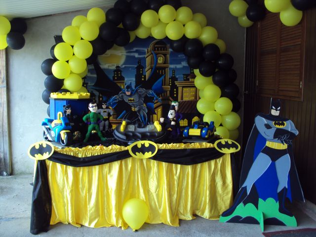 festa infantil do batman