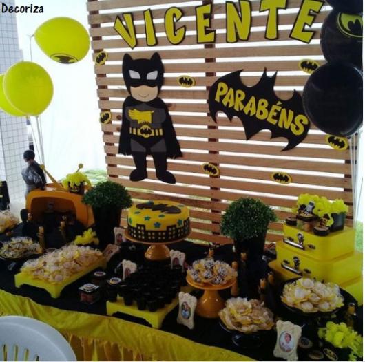 festa infantil do batman