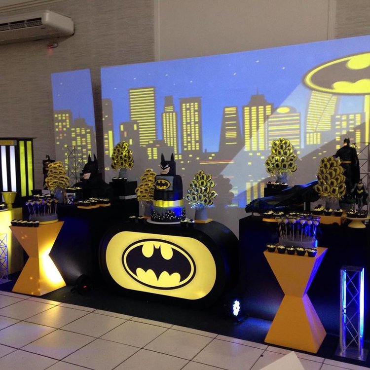 festa batman luxo