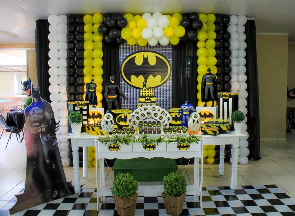 festa batman luxo