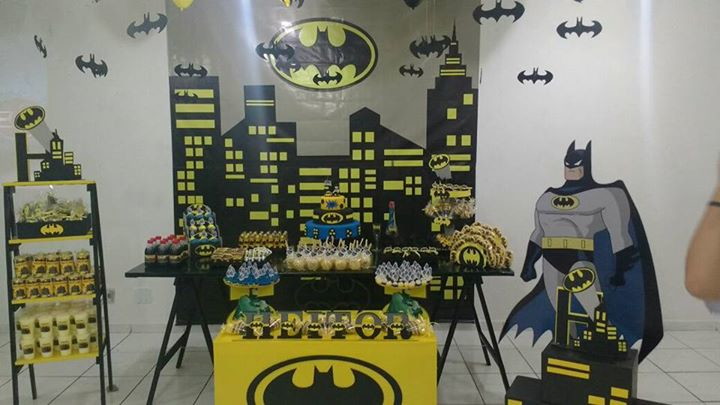 painel batman festa