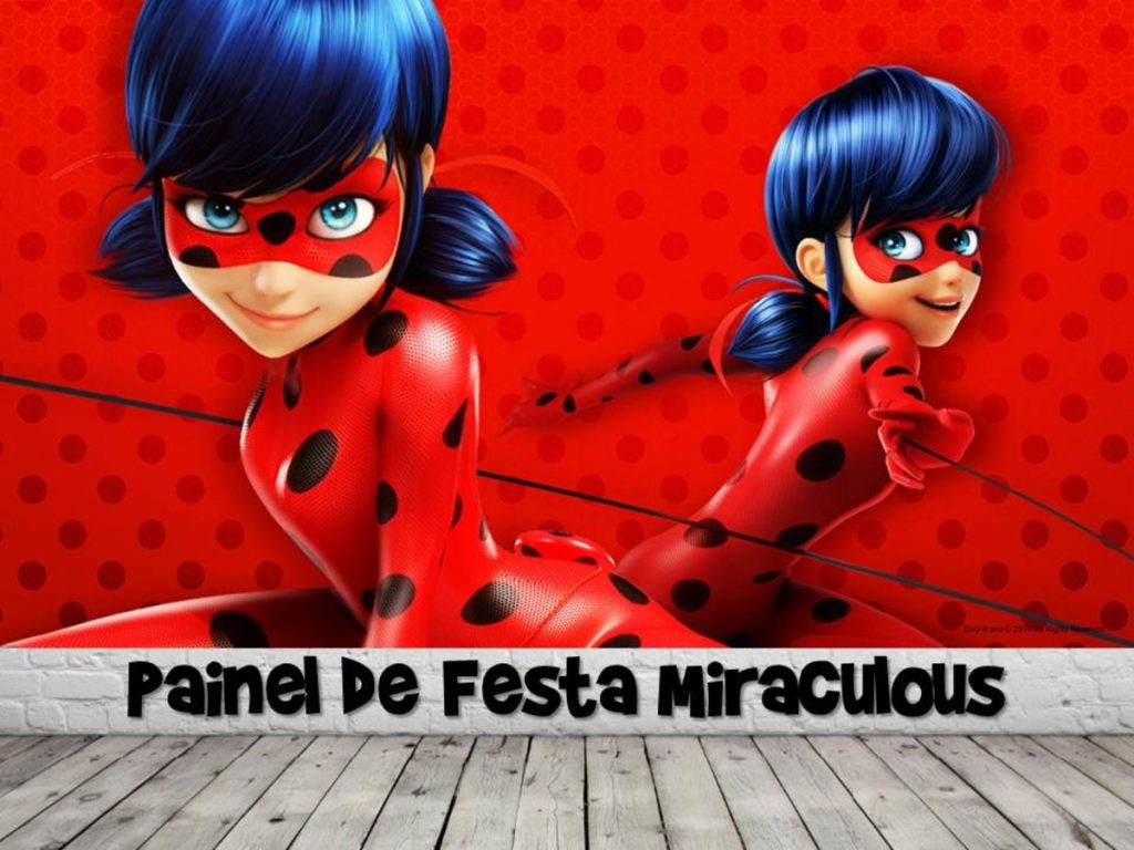 painel ladybug festa