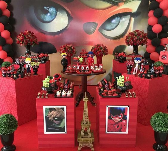 Festa Ladybug: +76 Inspirações para Decorar sua Festa Miraculous