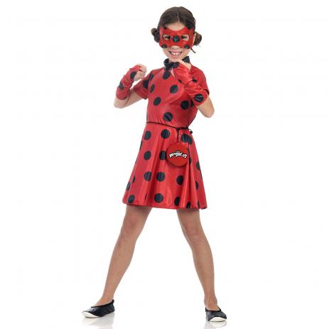 vestido de festa ladybug