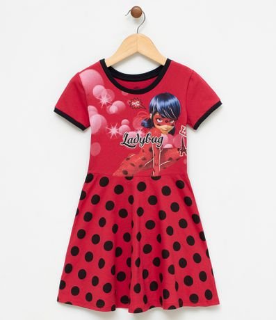 vestido de festa ladybug