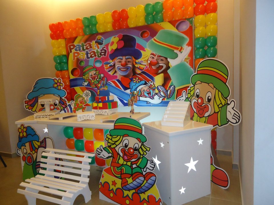 decoração de festa do patati patatá