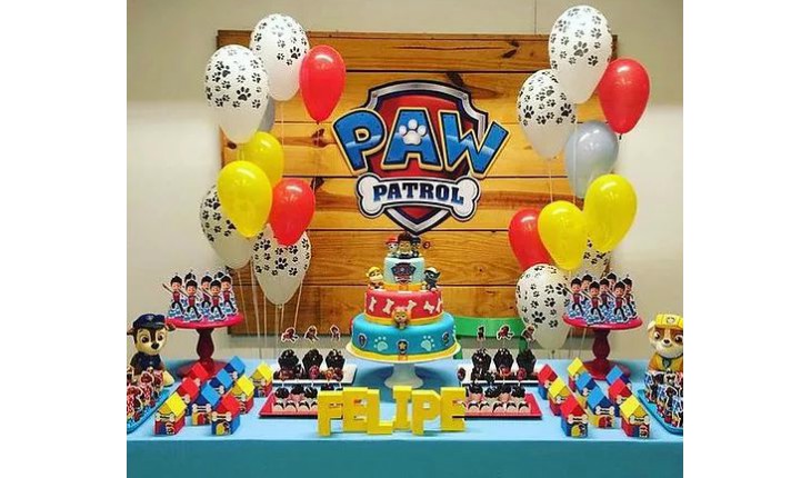 festa de 1 ano da patrulha canina