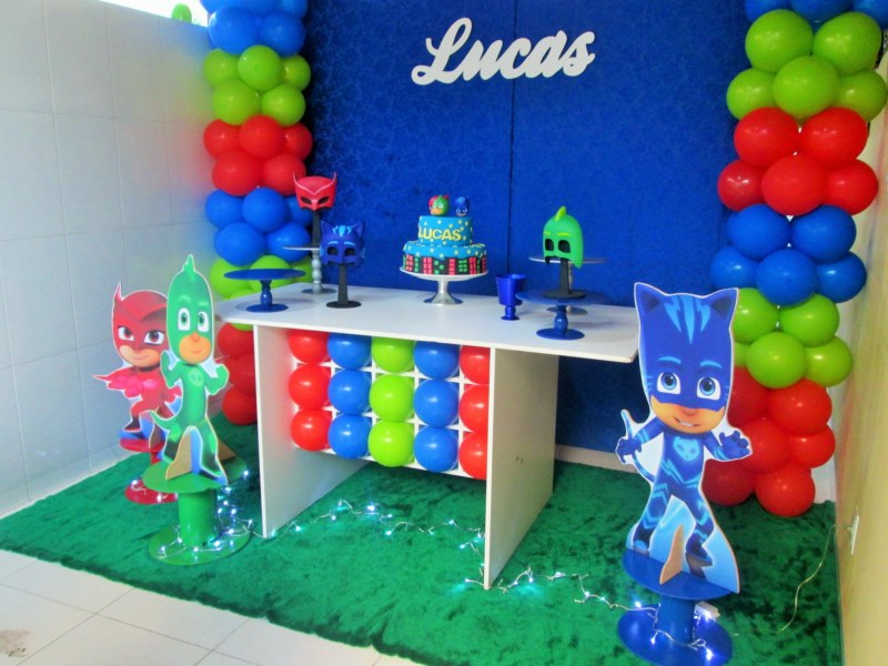 festa pj masks simples