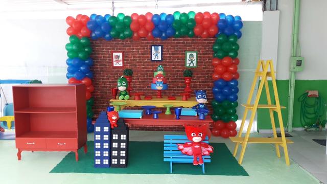 festa pj masks simples